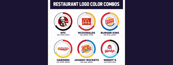 رنگ لوگو رستوران