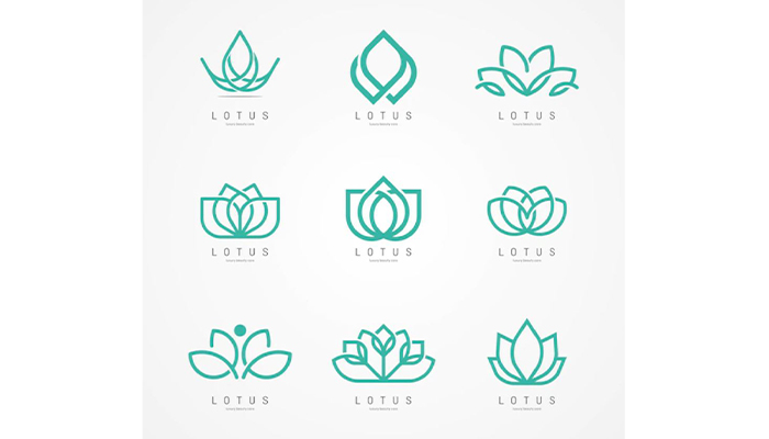 طراحی لوگوی گل رز