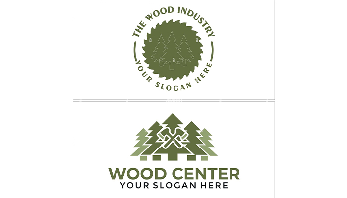 طراحی لوگوی صنایع چوب