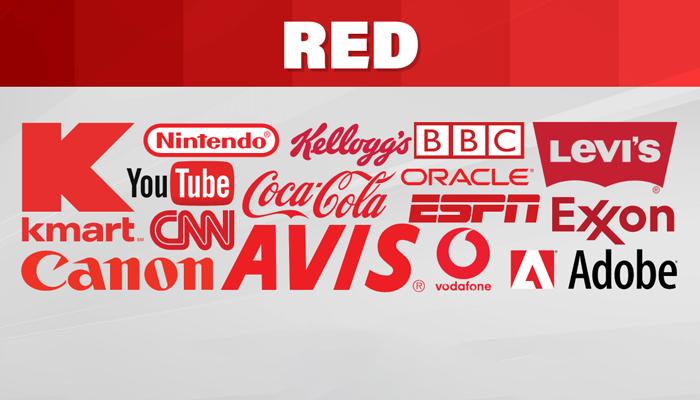 روانشناسی رنگ قرمز در برندسازی