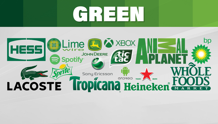 روانشناسی رنگ سبز در برندسازی