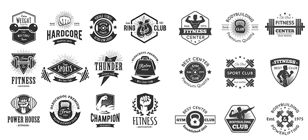 آرم باشگاه بدنسازی