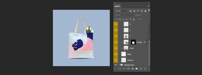 نحوه ی کار با موکاپ
