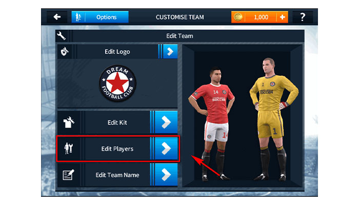 طراحی لوگو فانتزی برای دریم لیگ