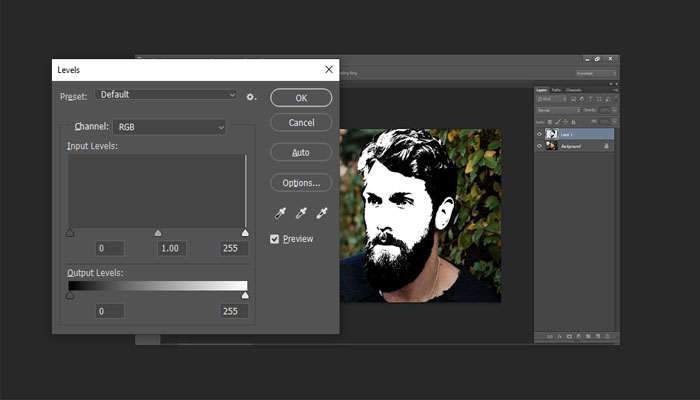 آموزش تبدیل عکس به لوگو در فتوشاپ