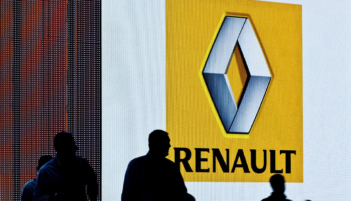 رنگ لوگو رنو