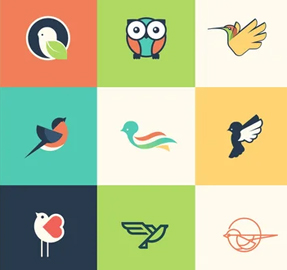 لوگو پرنده