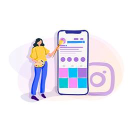 طراحی لوگو پیج اینستاگرام