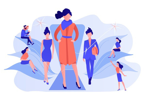 اصول طراحی لوگو مزون لباس