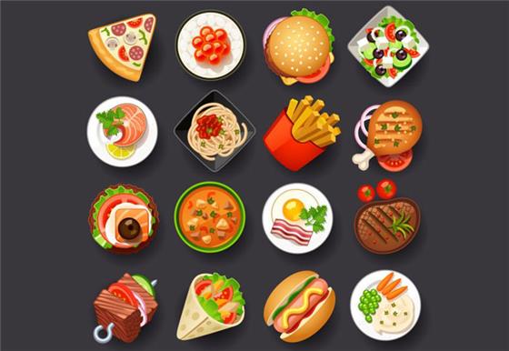 اصول طراحی لوگو مواد غذایی