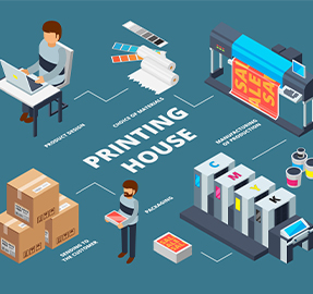 اصول طراحی لوگو چاپخانه